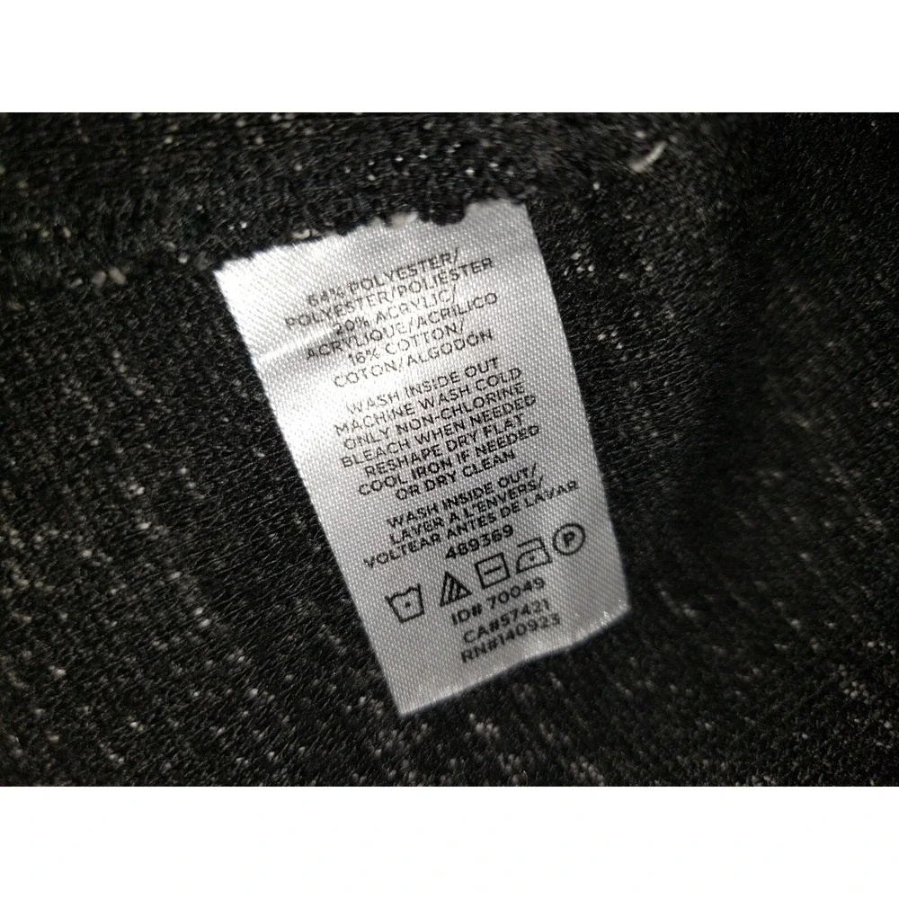 Loft LP Skirt Black White Tweed Boucle Jogger Knit Womens Casual Athleisure Boho